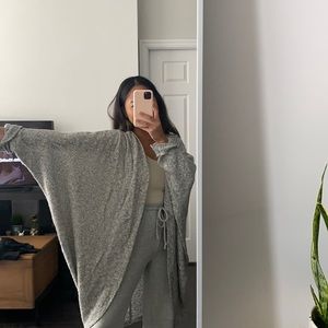 American Apparel salt and pepper cardigan